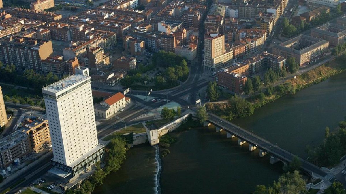 Vista aérea de Valladolid.-ICAL