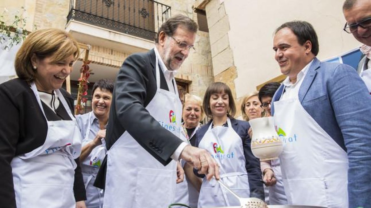 Mariano Rajoy en su intervención este sábado.-MIGUEL LORENZO / VÍDEO: ATLAS