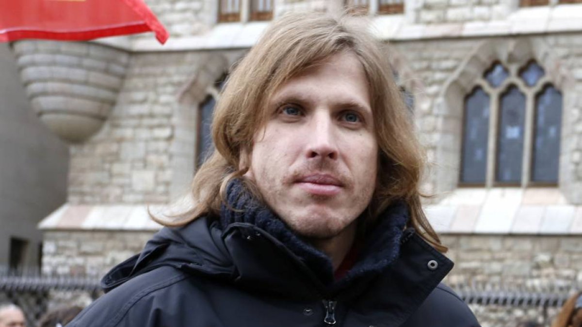 El secretario regional de Podemos, Pablo Fernández-Ical