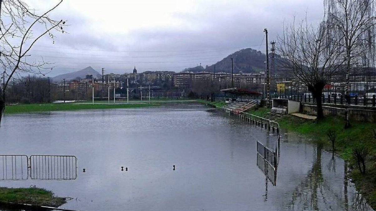 Imagen actual de Landare Toki, campo donde juega el Hernani-El Mundo