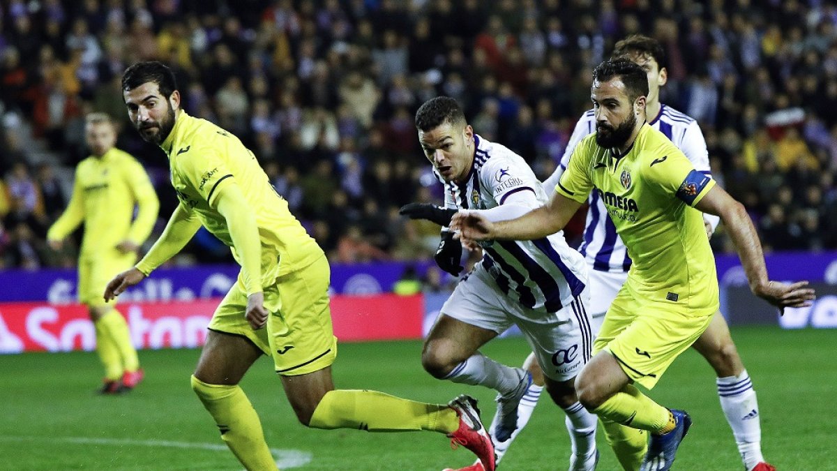 Último partido disputado en Zorrilla entre ambos equipos en el año 2020. / LOSTAU
