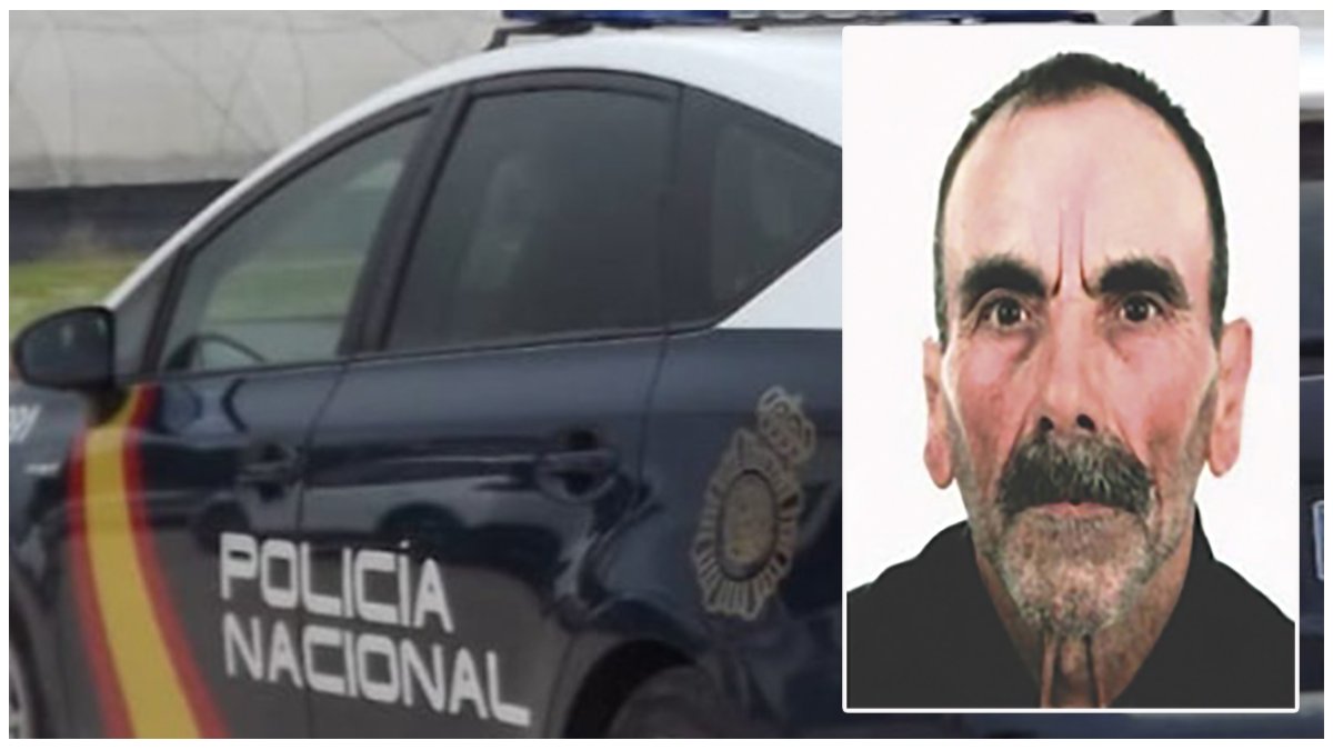 Virginio Moreno, en el cartel de SOS Desaparecidos, encontrado en Portugal once años después de su desaparición.