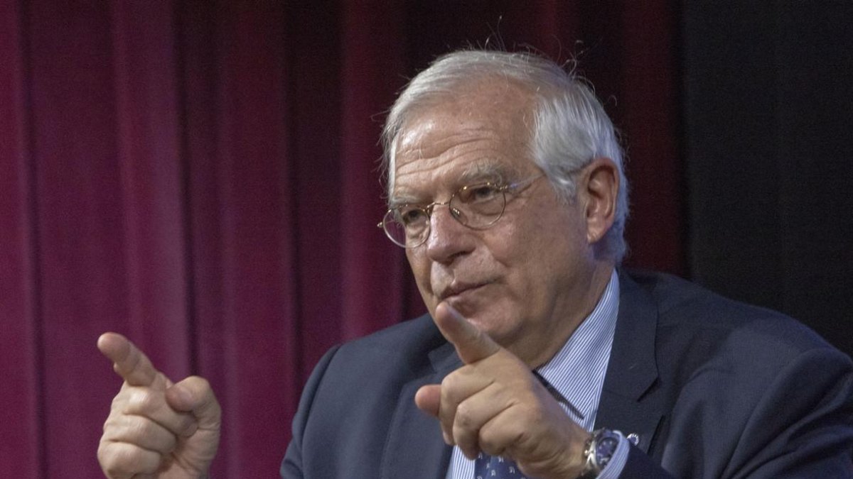 El ministro Borrell, en Nueva York-MIGUEL RAJMIL
