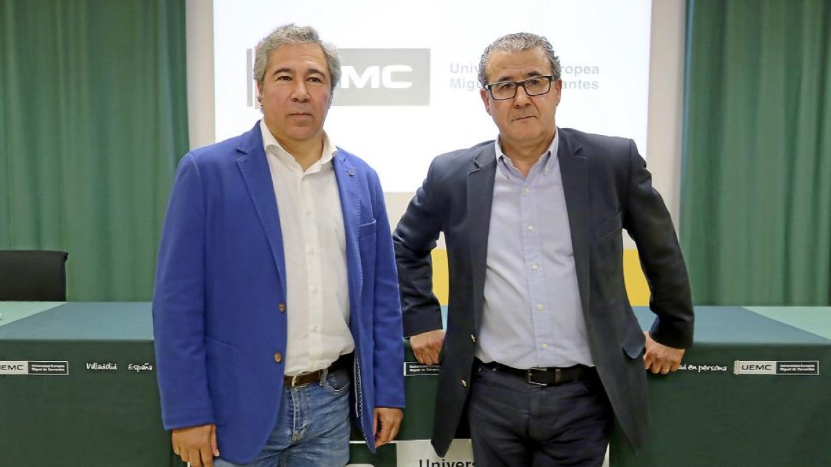 Sánchez Torné y Luis Barcenilla presentan la conferencia en la UEMC-ICAL