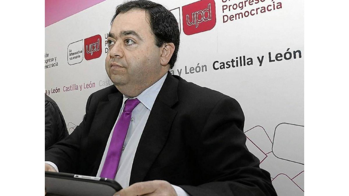 El coordinador territorial de UPyD en Castilla y León, Rafael Delgado-Efe