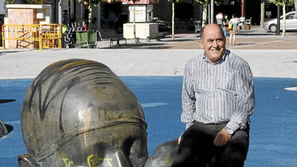 Mariano Suarez, alcalde de La Cistérniga.-M. Á. Santos