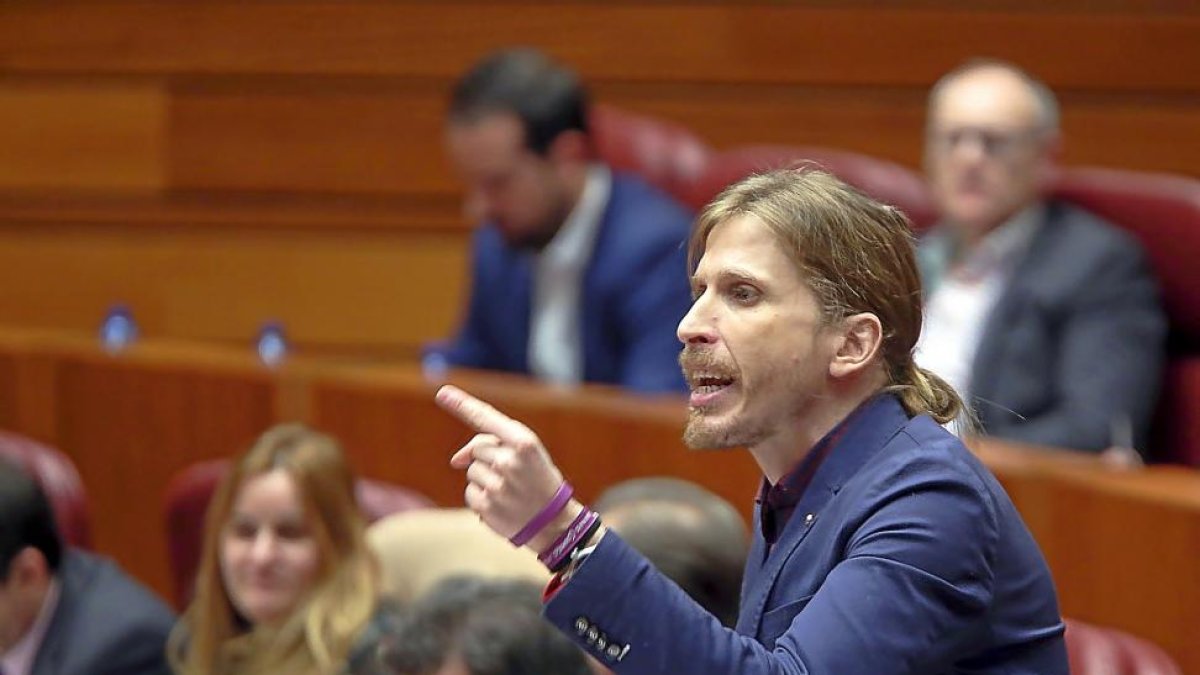 Pablo Fernández, de Podemos-E.M.