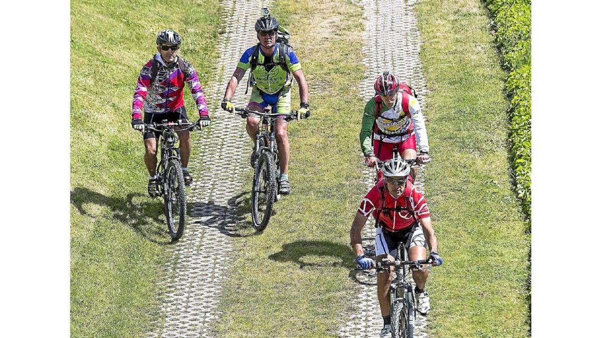Imagen de unos ciclistas.