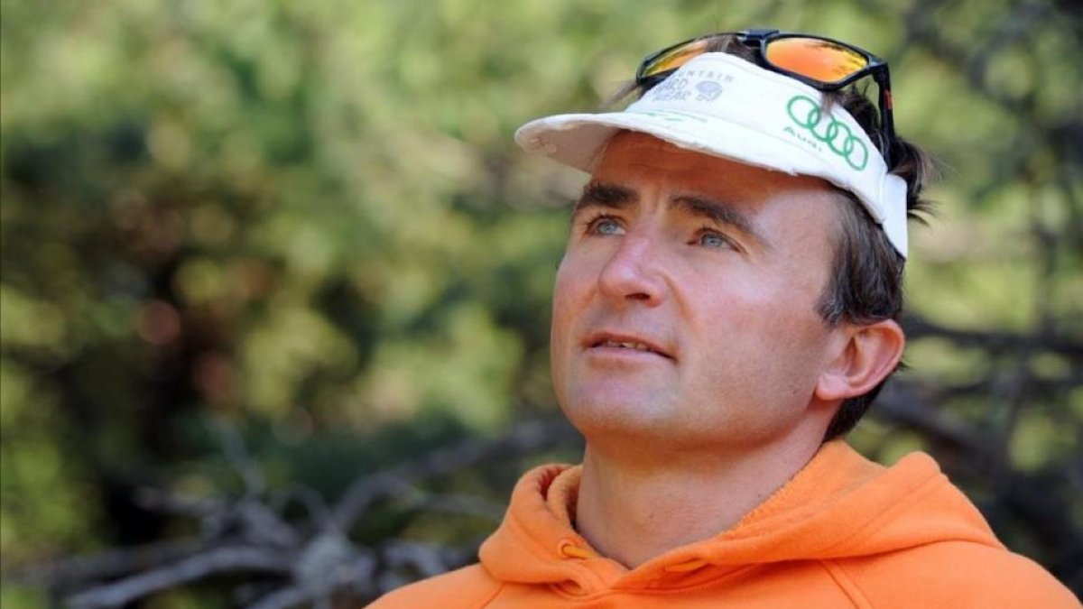 Ueli Steck falleció el pasado domingo en el Everest.-AFP