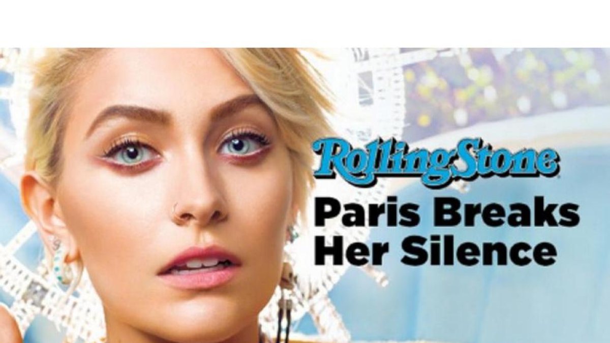 Paris Jackson, en la portada de 'Rolling Stone'.-