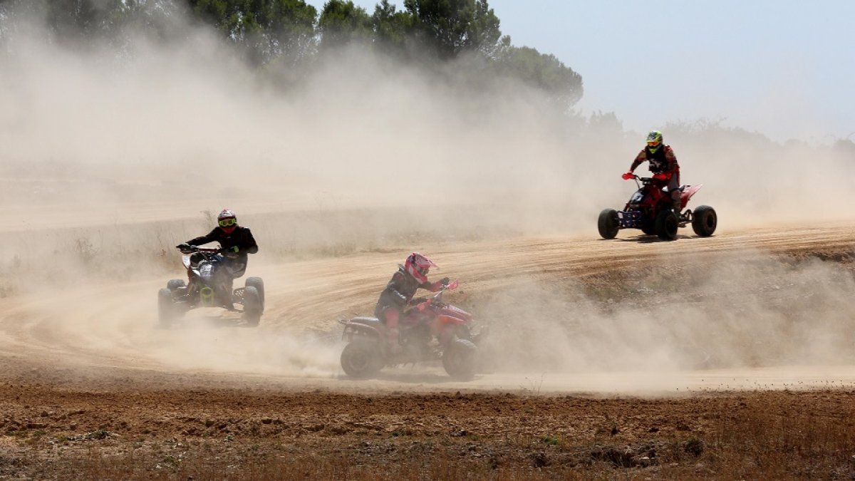 Imagen de la prueba de Quads. / MONTSE ÁLVAREZ