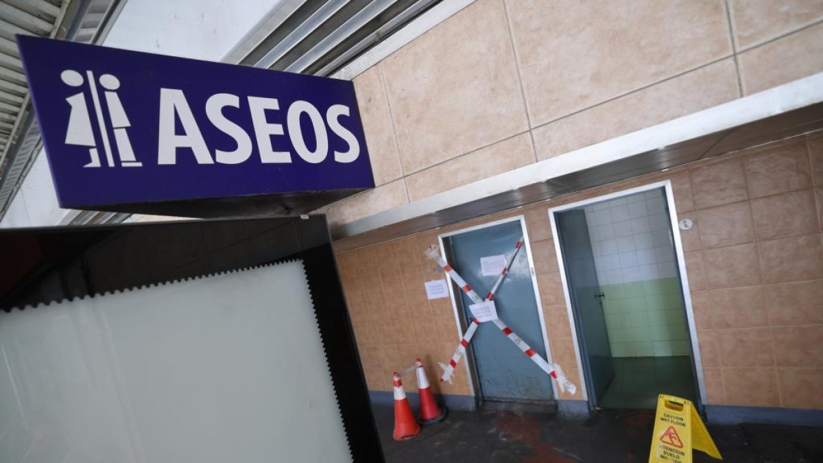 Obras en los baños de la estación de autobuses de Valladolid.- PHOTOGENIC