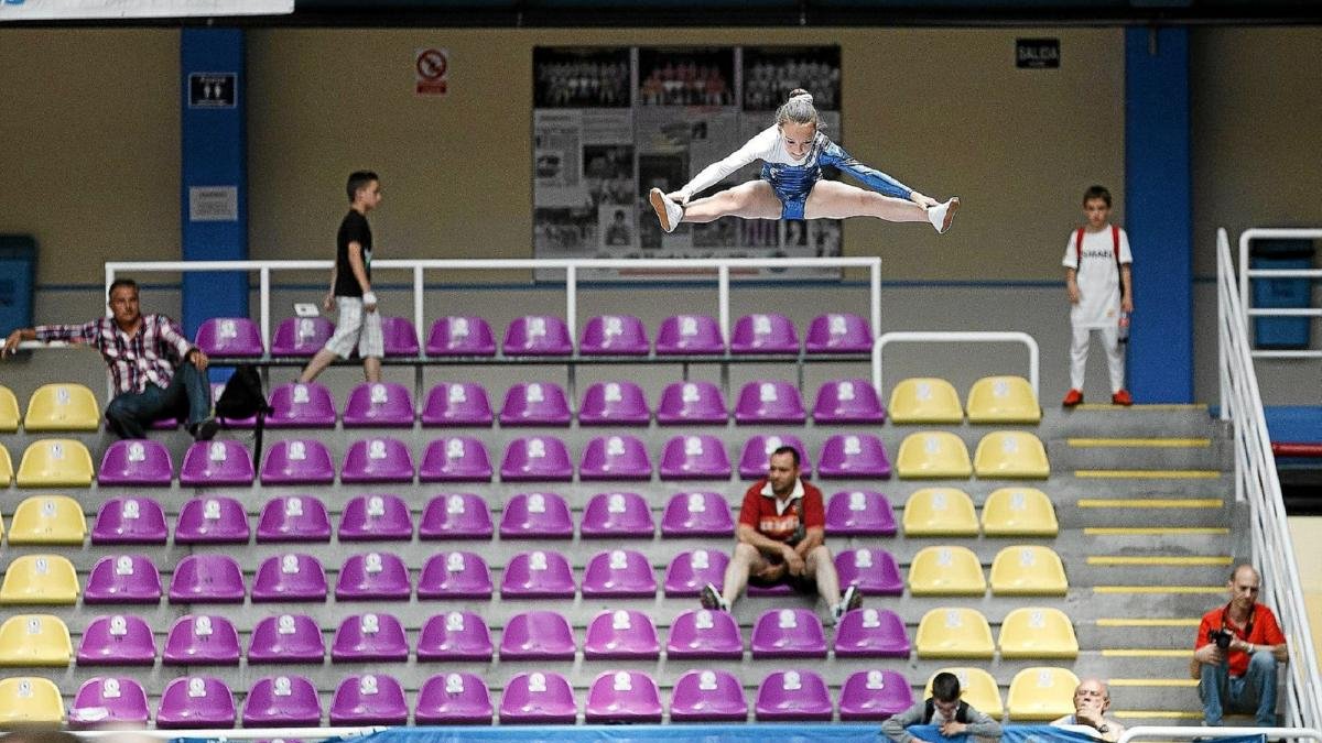 Imagen de una participante en un Nacional celebrado en el Pisuerga.-P. R.