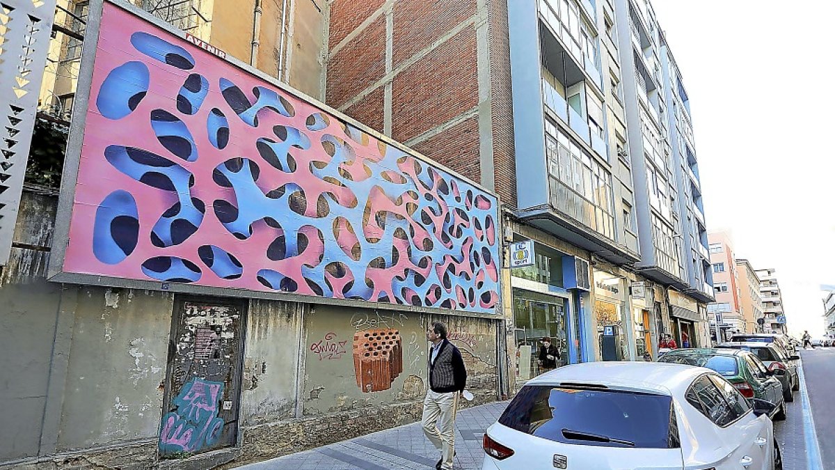Una intervención urbana realizada en el marco de CreArt. | P. REQUEJO