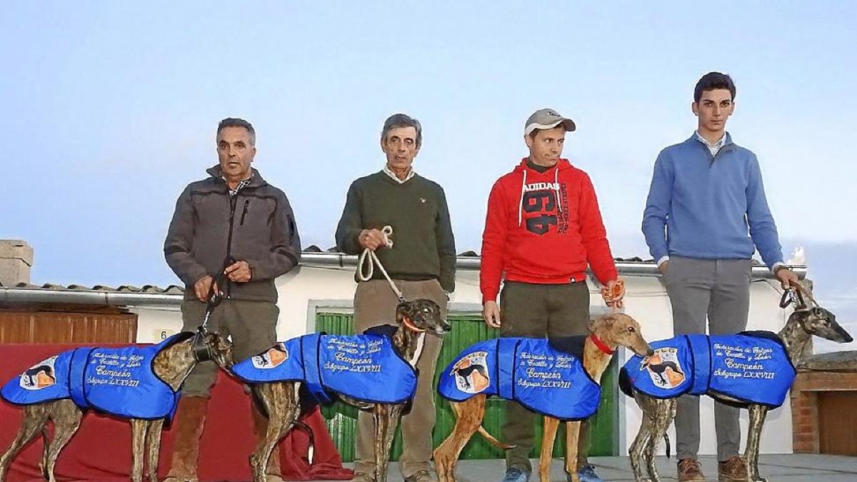 Momento de una de las finales celebradas en Madrigal de las Altas Torres.-