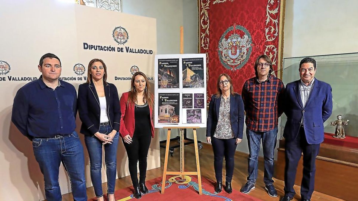 Presentación de los tres conciertos ‘Pasión y Tradición’ en la Diputación de Valladolid.-EM