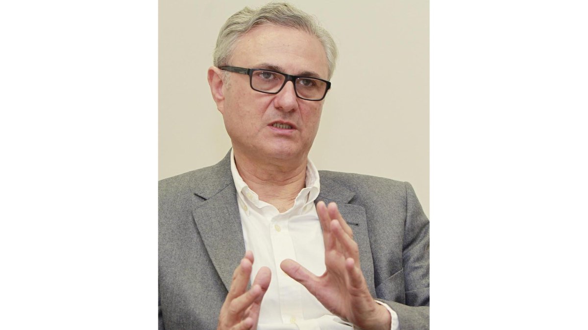 Félix Moracho, presidente de Vitartis.-J.M.LOSTAU