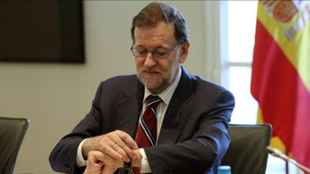 El presidente del Gobierno en funciones, Mariano Rajoy.-JOSÉ LUIS ROCA