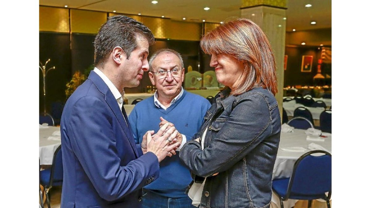 Luis Tudanca, Emilio Álvarez y Soraya Rodríguez, en una imagen de archivo.-J M. LOSTAU