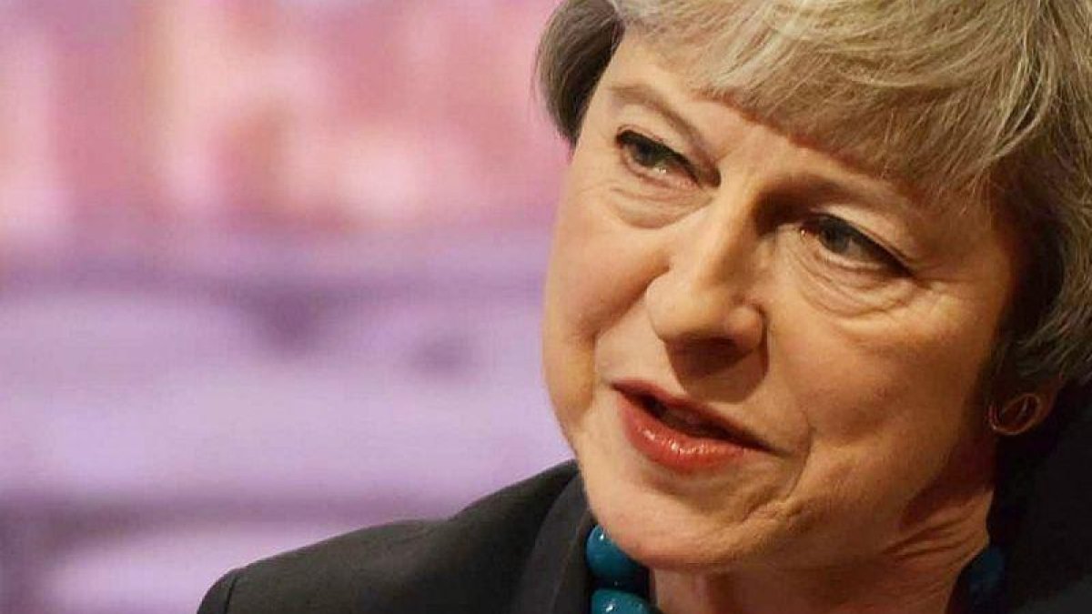Theresa May, durante la entrevista con la BBC.-BBC / REUTERS