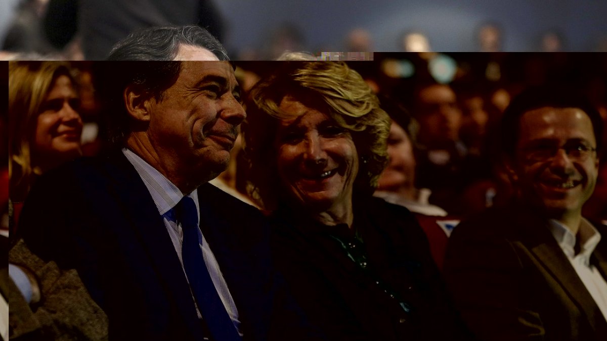 Imagen de archivo: Ignacio González y Esperanza Aguirre durante un acto en 2014.-/ CARLOS IGLESIAS (EFE)