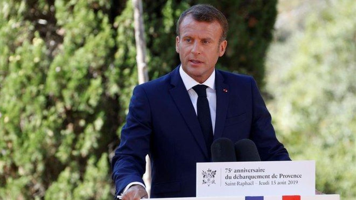 El presidente francés, Emmanuel Macron, en una imagen de archivo.-ERIC GAILLARD (AFP)