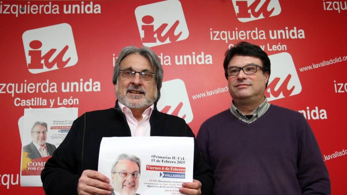 El coordinador regional de IU, José María González, presenta su candidatura a las primarias de la coalición para elegir candidato a la Presidencia de la Junta-Ical