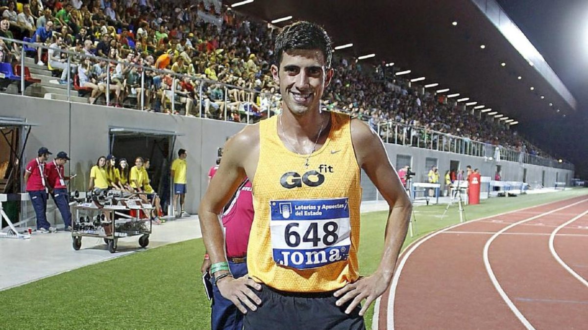 Álvaro Rodríguez, tras la primera serie del Nacional 2015.-Juan Martí
