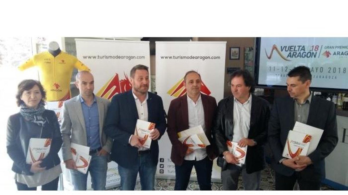 Presentación de la Vuelta a Aragón-TWITTER GOBIERNO DE ARAGÓN