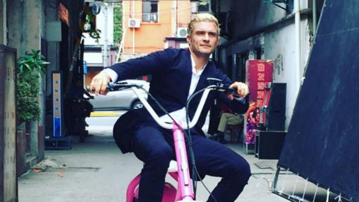 Una de las fotos recientes que Orlando Bloom ha colgado en su cuenta de Instagram.-