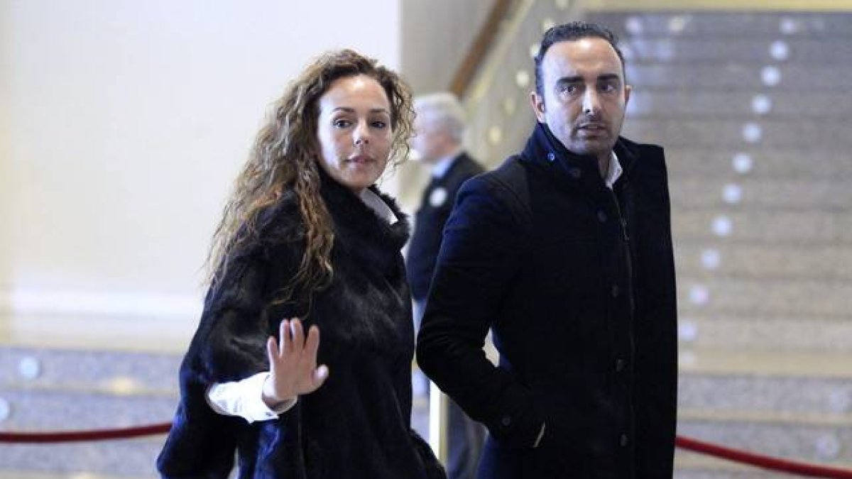 Rocío Carrasco y Fidel Albiac, el año pasado en Madrid.-EFE / VÍCTOR LERENA