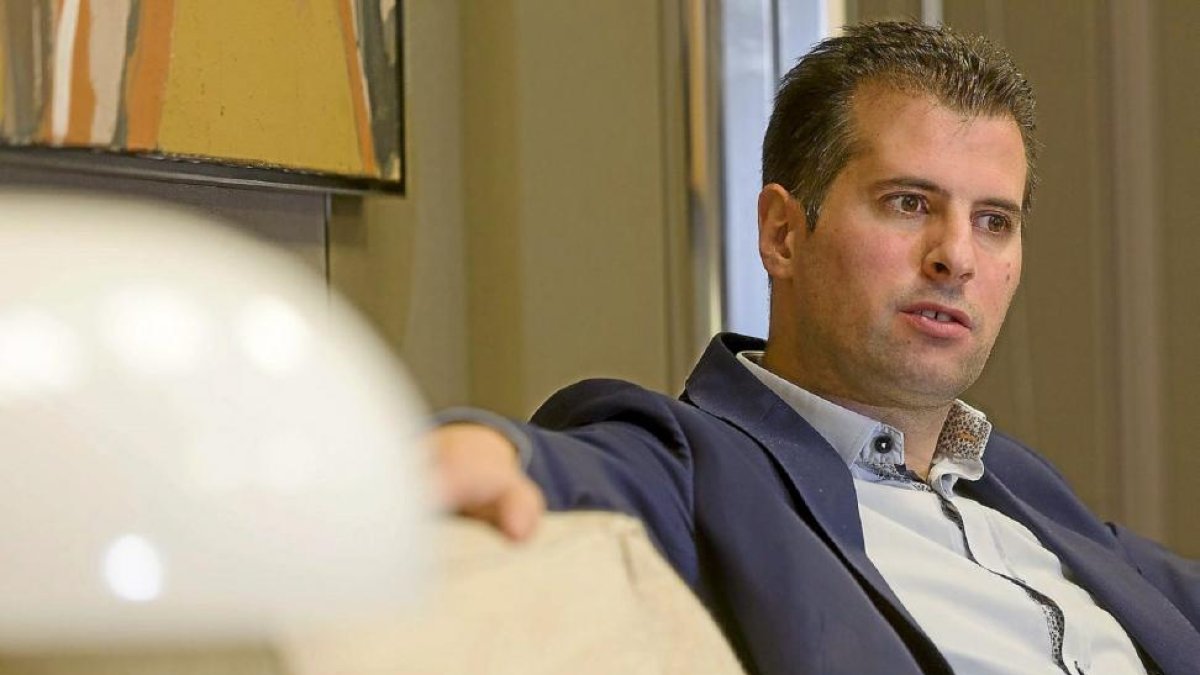 Entrevista a Luis Tudanca, imagen de archivo.-PABLO REQUEJO