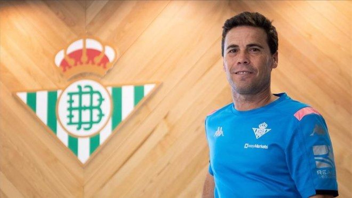 Rubi, en las instalaciones del Betis.-EFE