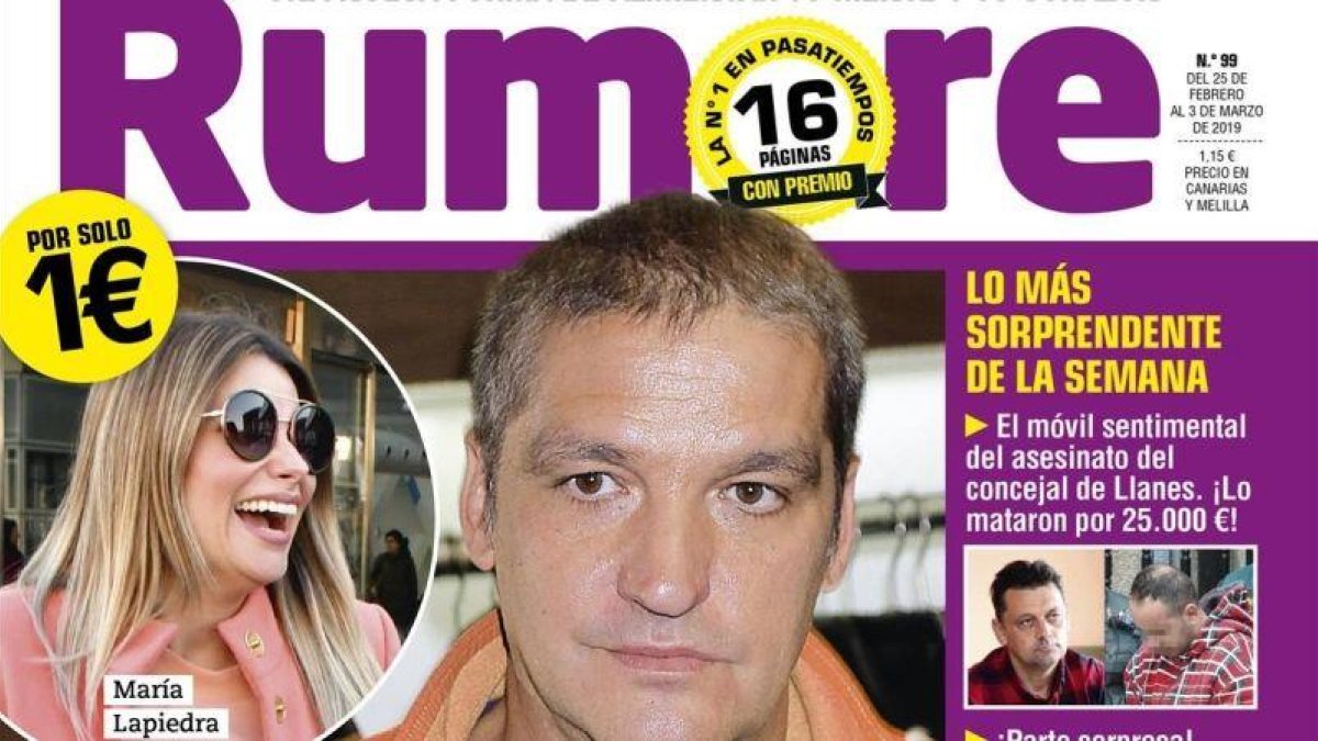 Portada de la revista Rumore.-EL PERIÓDICO