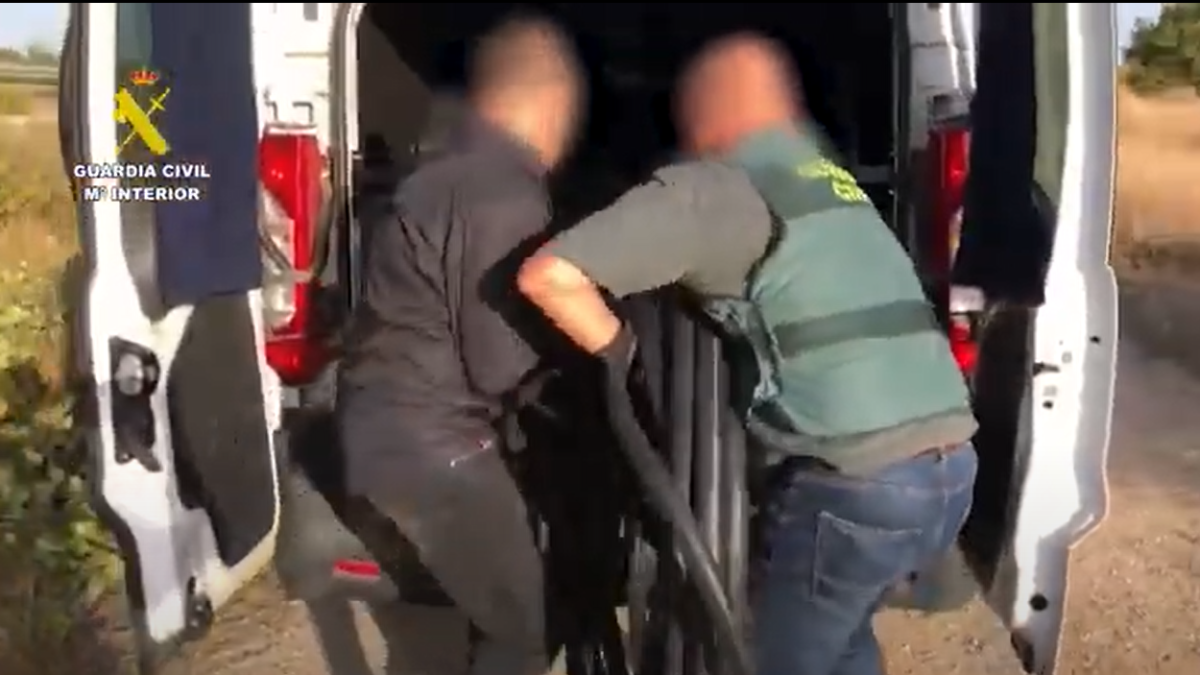 La Guardia Civil recupera una tonelada de cobre robado en Valladolid, Castilla-La Mancha y Madrid. E.P.