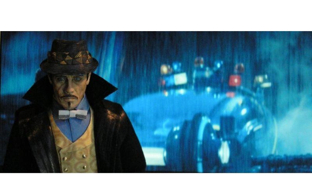 Edward James Olmos, en 'Blade Runner', de Ridley Scott.-