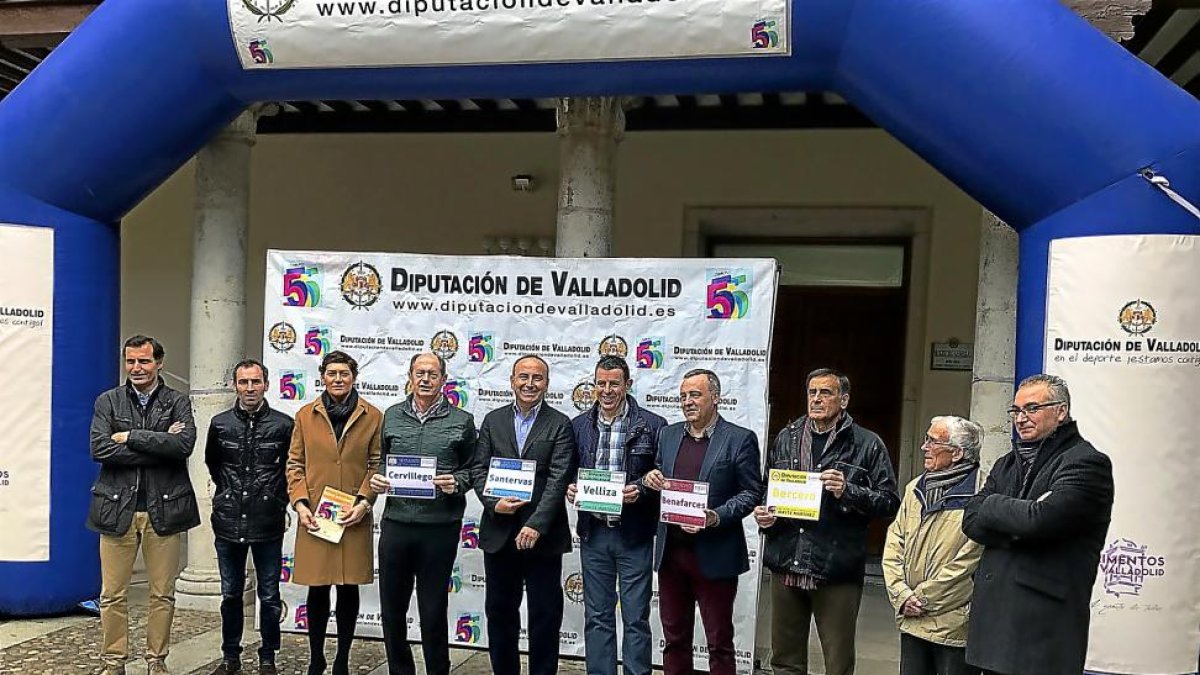 Presentación del Circuito Las Cinco Leguas ayer en Pimentel.-G. VELASCO