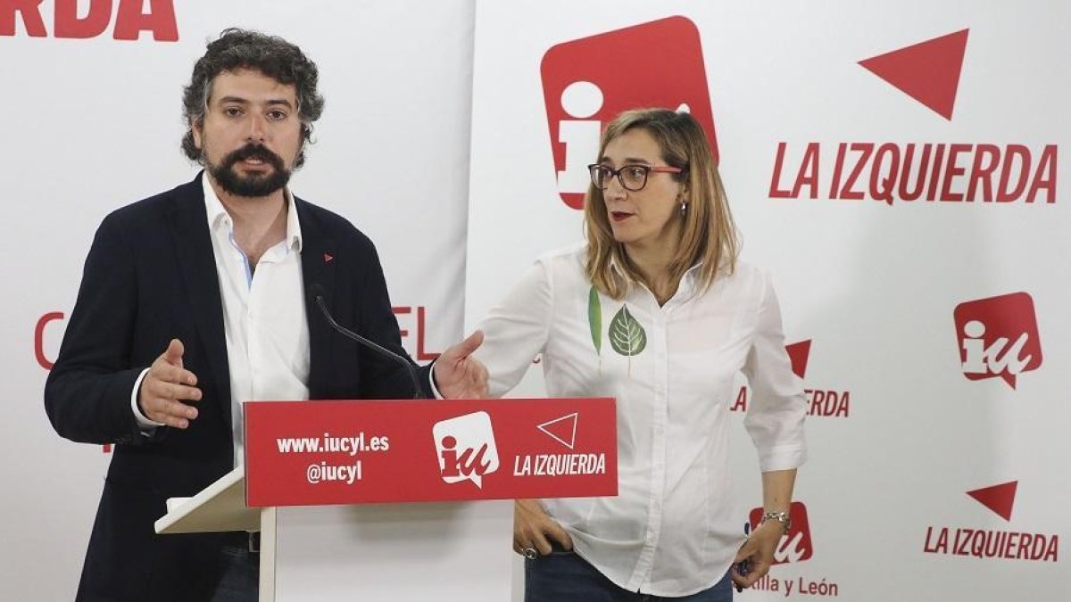 José Sarrión, y la profesora universitaria y exVicerrectora de la Universidad de Valladolid, Rocío Anguita-ICAL