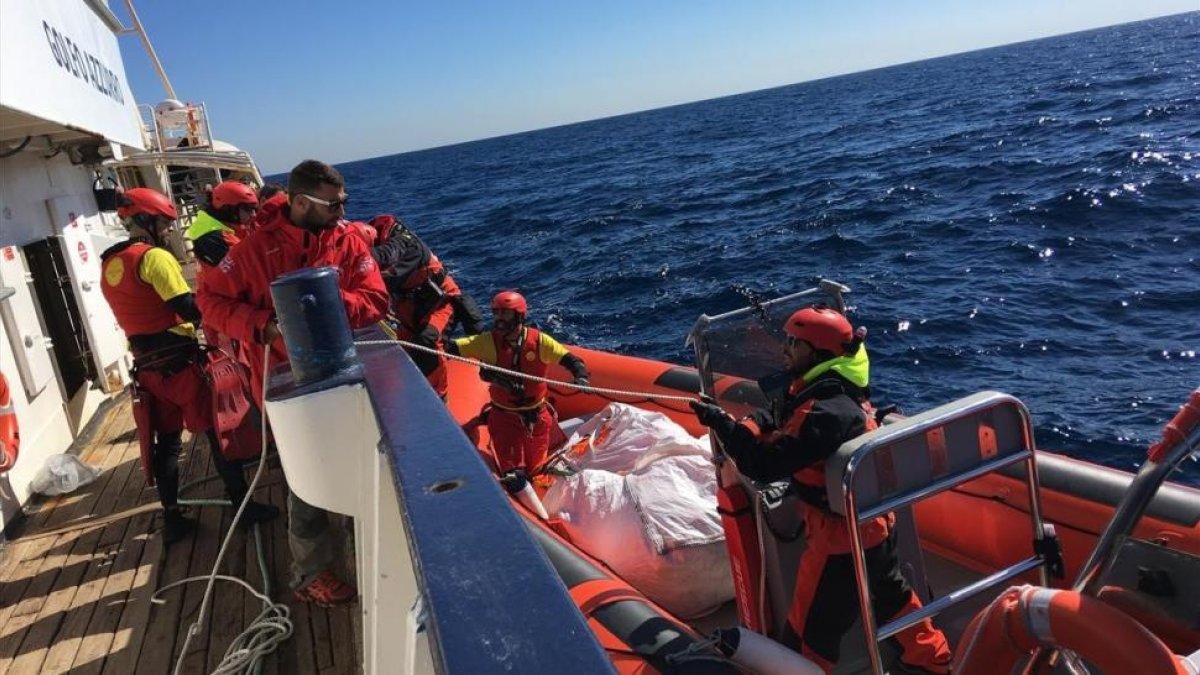 Rescate de Proactiva Open Arms frente a las costas libias-EL PERIÓDICO