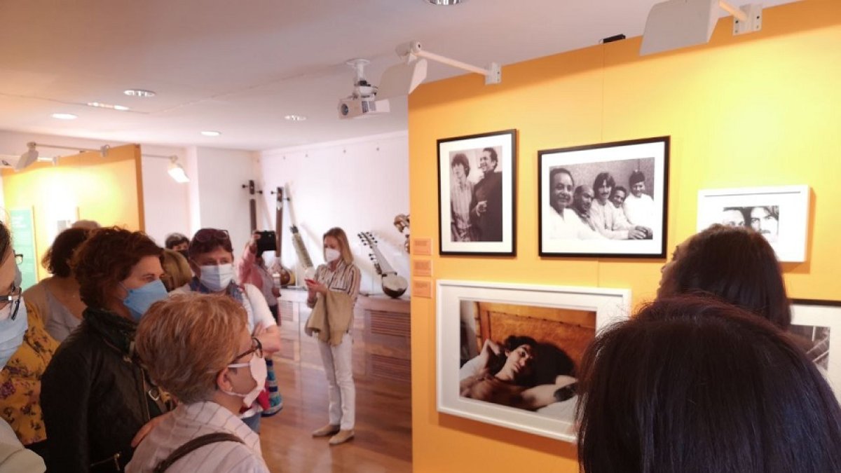 Una imagen de la muestra en la Casa de la India.