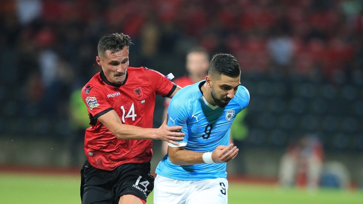 Shon Weissman, en el Israel -Albania.