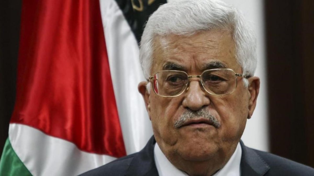Mahmud Abás, en una foto de archivo, en julio del 2015, en Ramala (Cisjordania).-EFE