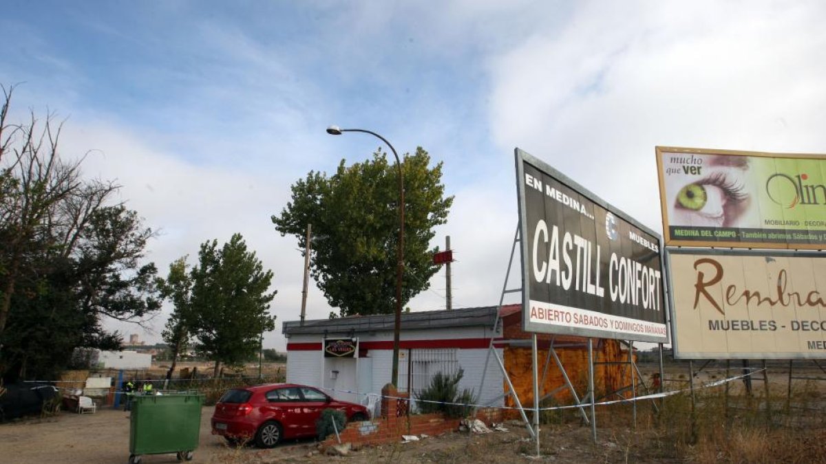 Club de alterne 'Las Vegas' en Medina del Campo (Valladolid) donde se ha producido el asesinato de dos personas-Ical