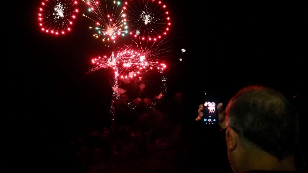 Fuegos artificiales. Martes día 6. PHOTOGENIC