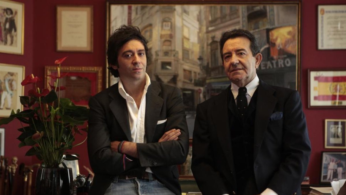 Los empresarios Alain y Enrique Cornejo.-ANTONIO HEREDIA