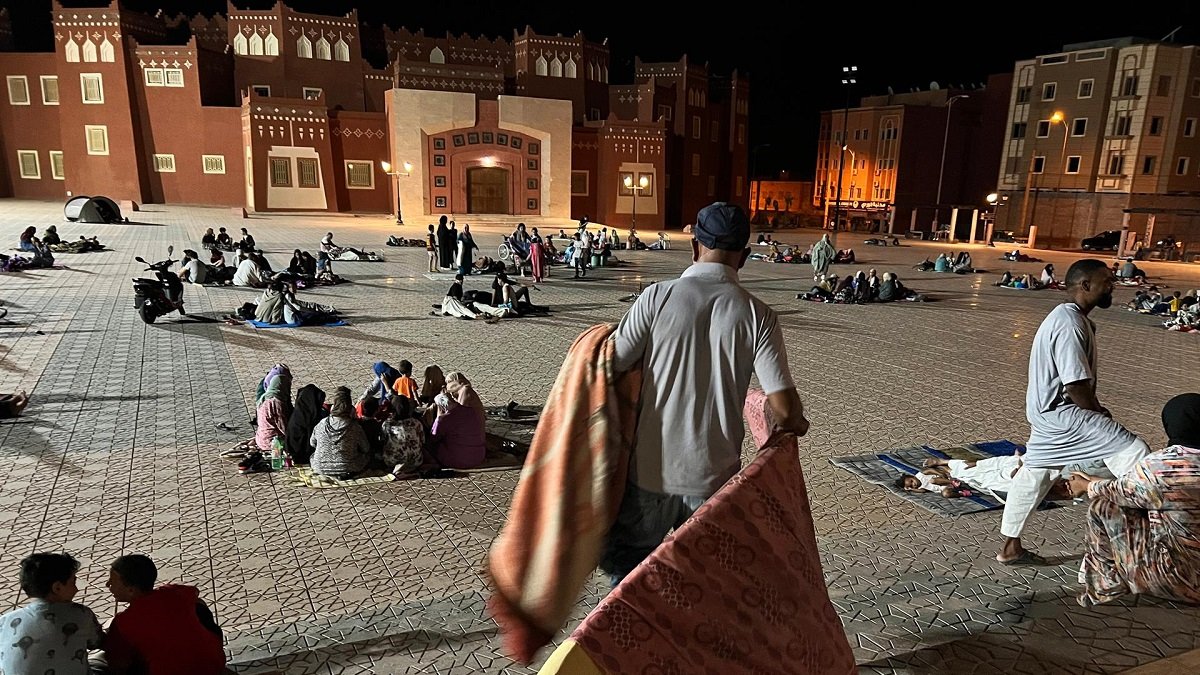 Terremoto en Marruecos. Fotos cedidas por Naoual Bettar