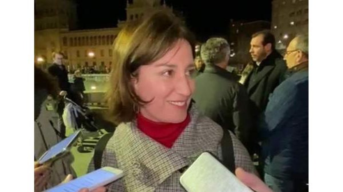 La concejala María Sánchez. E. M.