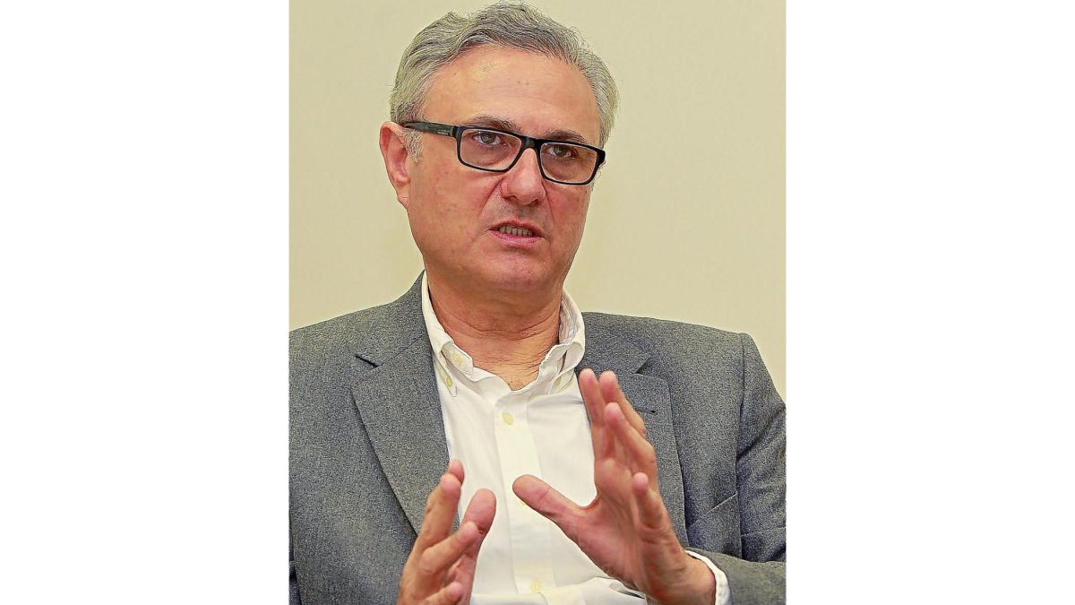 Félix Moracho, presidente de Huercasa. -LOSTAU