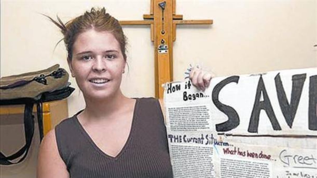 Foto de Kayla Jean Mueller, de 26 años, en mayo del 2013.-AP