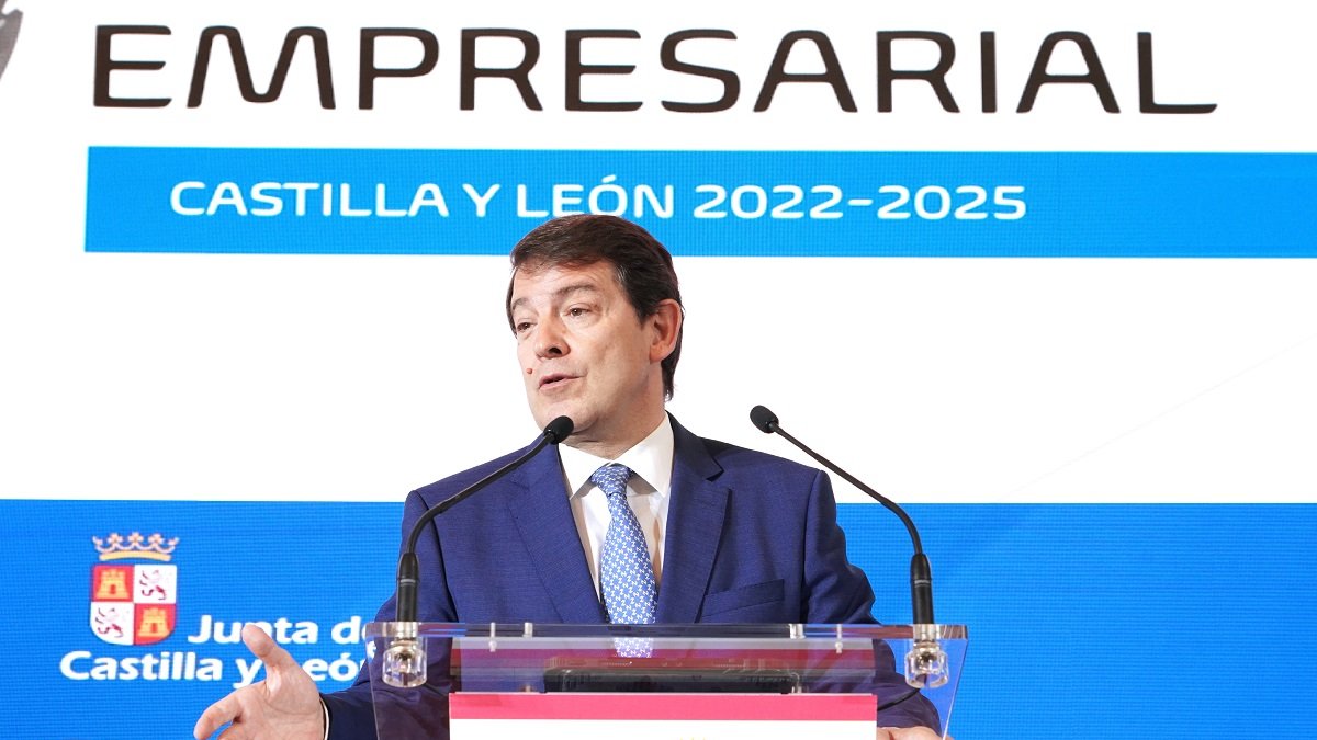 El presidente de la Junta, Alfonso Fernández Mañueco, presenta el V Plan de Internacionalización Empresarial.- ICAL